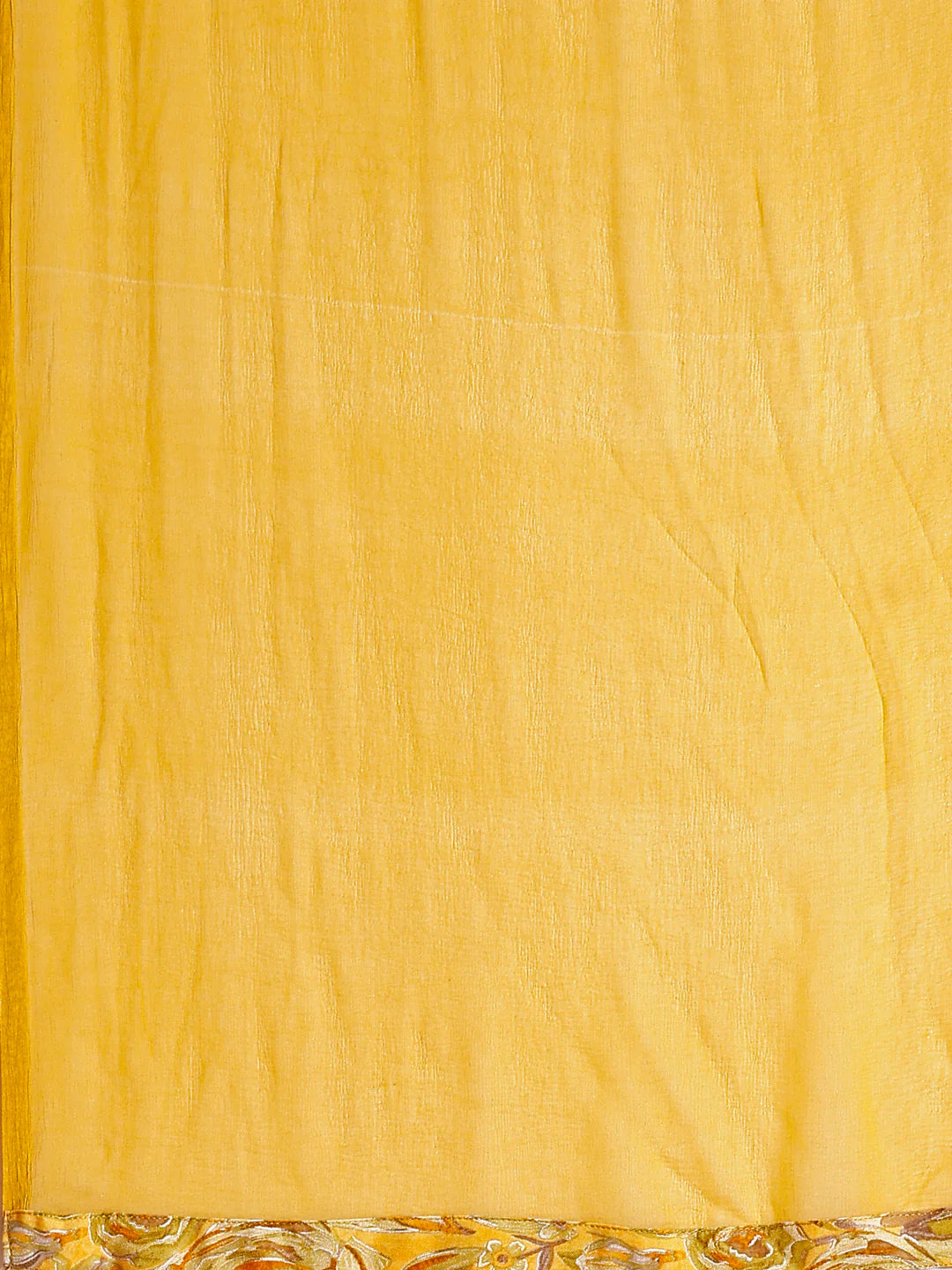 Women's Mustard Yellow Alia Cut Printed & Embroidered Cotton Kurta Pant With Dupatta