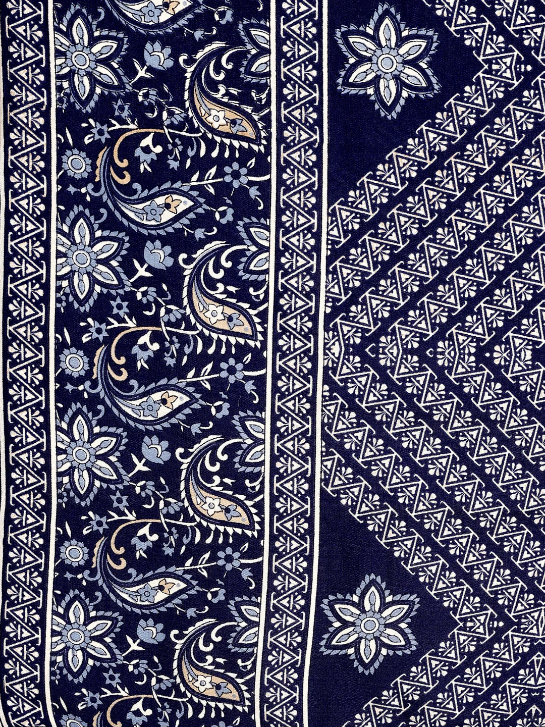 Women's Teal Blue Embroidered And Printed Cotton Kurta Pant With Dupatta